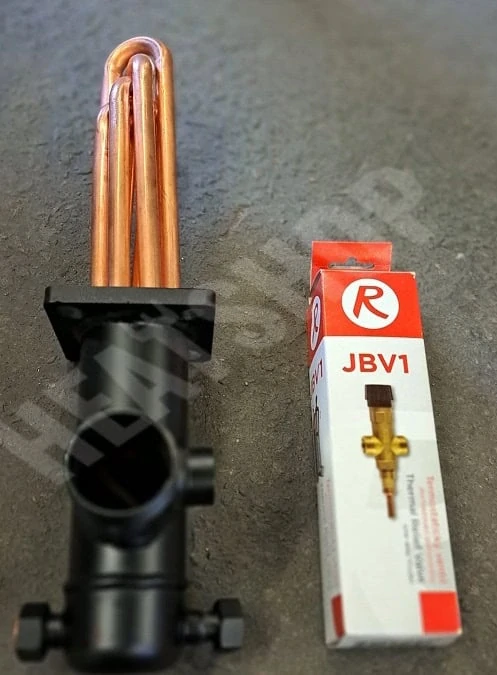 Chladící smyčka pro 3, 4, 5 článkové kotle Czechtherm